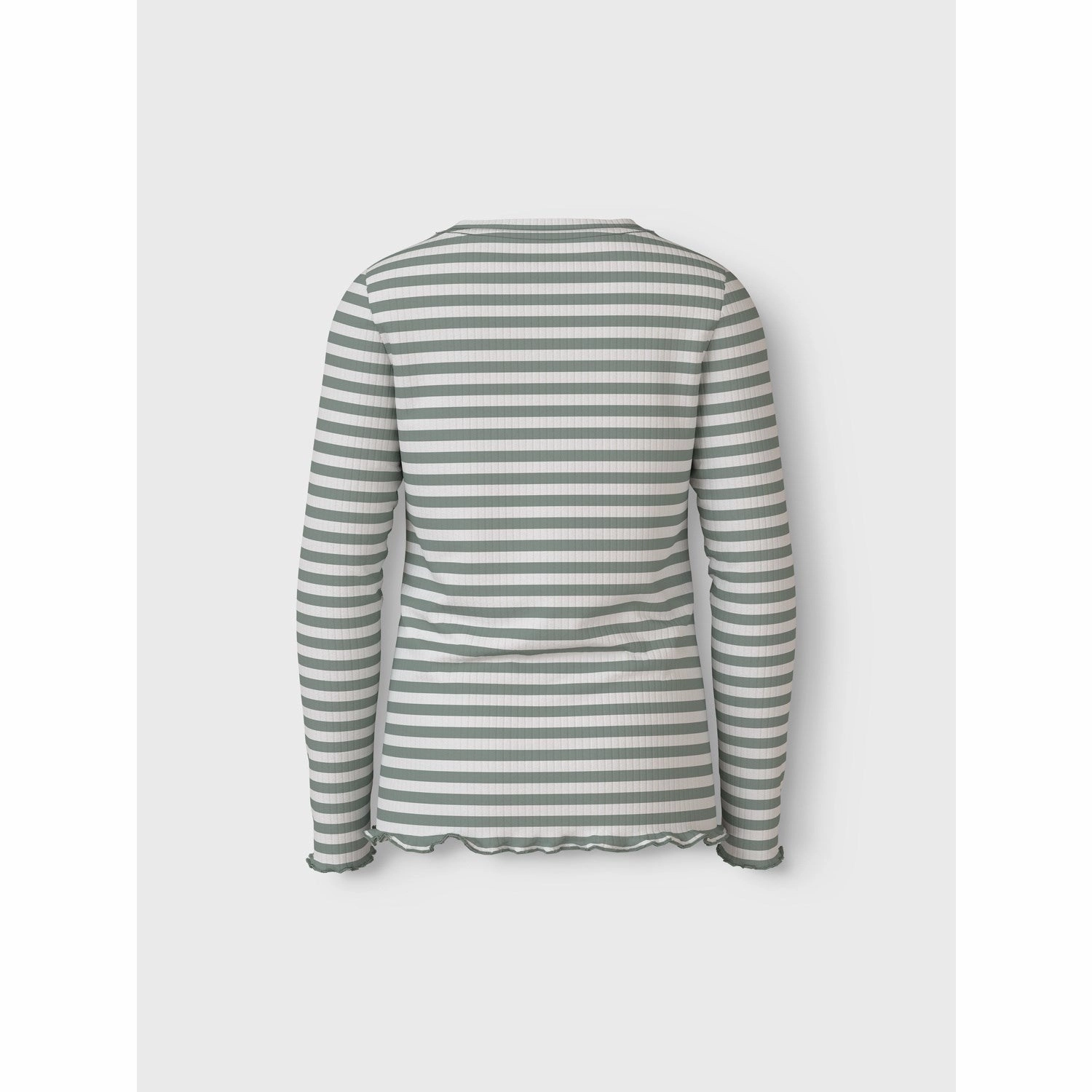 Name It Lily Pad Jet Stream Vemma Slim Blouse No Slip Shoulder Grips Flatlock stitching