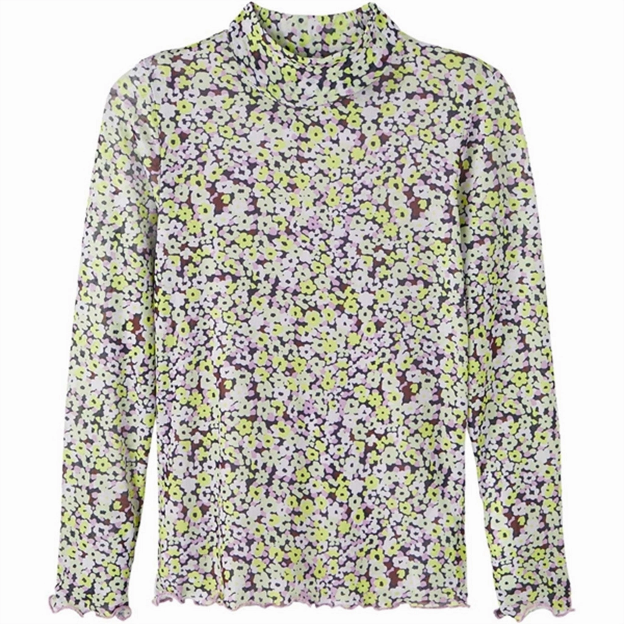 Classic Style Layered Hemline Name it Lint Kalandra Slim Blouse