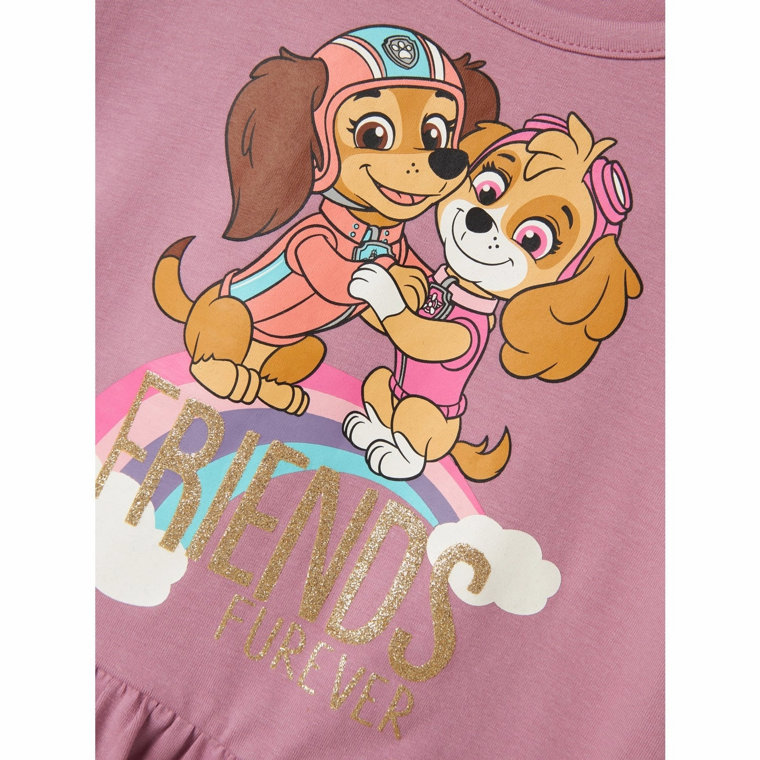 decorative element Name It Mauve Orchid Narras Paw Patrol Blouse