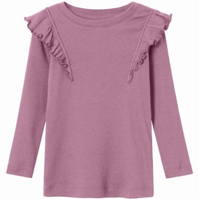 Flexible Mobility Fashion-Forward Name It Mauve Orchid Nilla Blouse