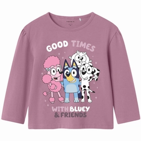 No Bulk Layering System Name It Mauve Orchid Nille Bluey Blouse