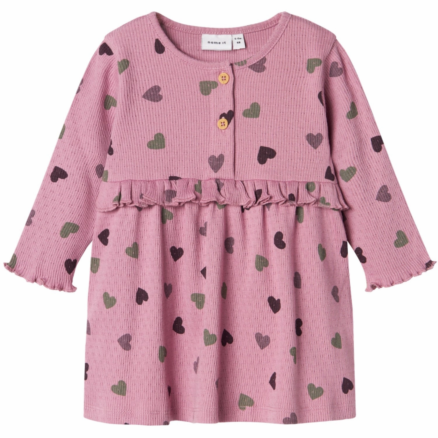 Cozy Texture Name It Mauve Orchid Nitte Dress