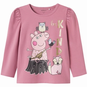 Interview Ready Name It Mauve Orchid Orra Peppa Pig Blouse