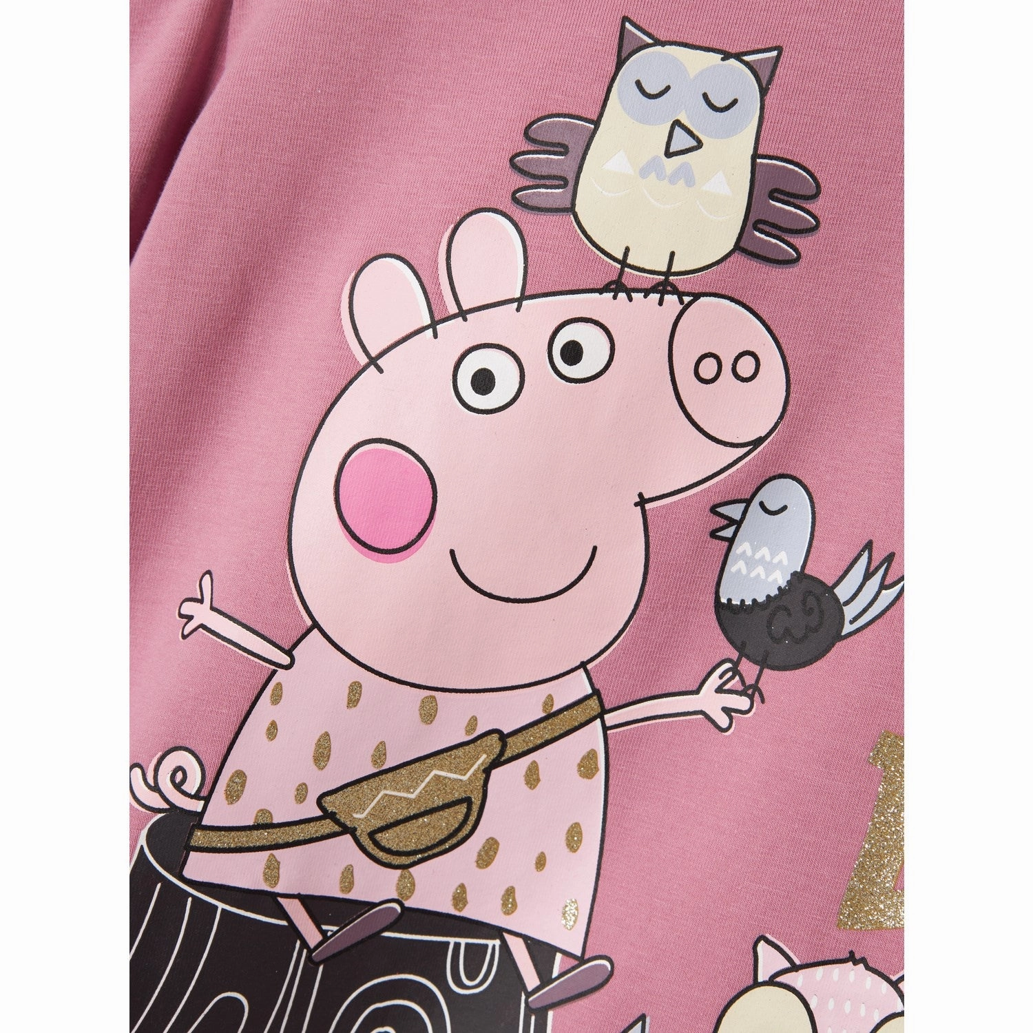 Lightweight Construction Name It Mauve Orchid Orra Peppa Pig Blouse