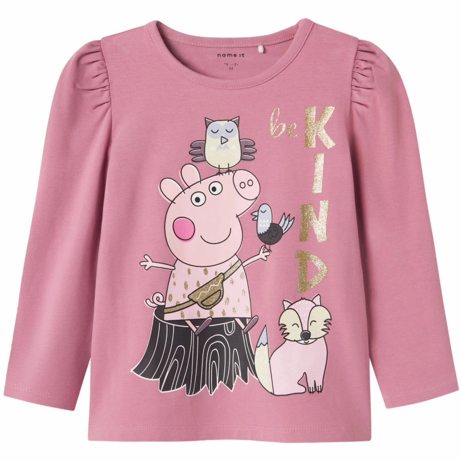 Interview Ready Name It Mauve Orchid Orra Peppa Pig Blouse