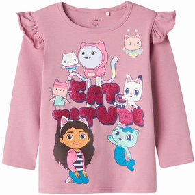 Name It Mauve Orchid Sabina Gabby Blouse Eco-Friendly Choice Chic Design