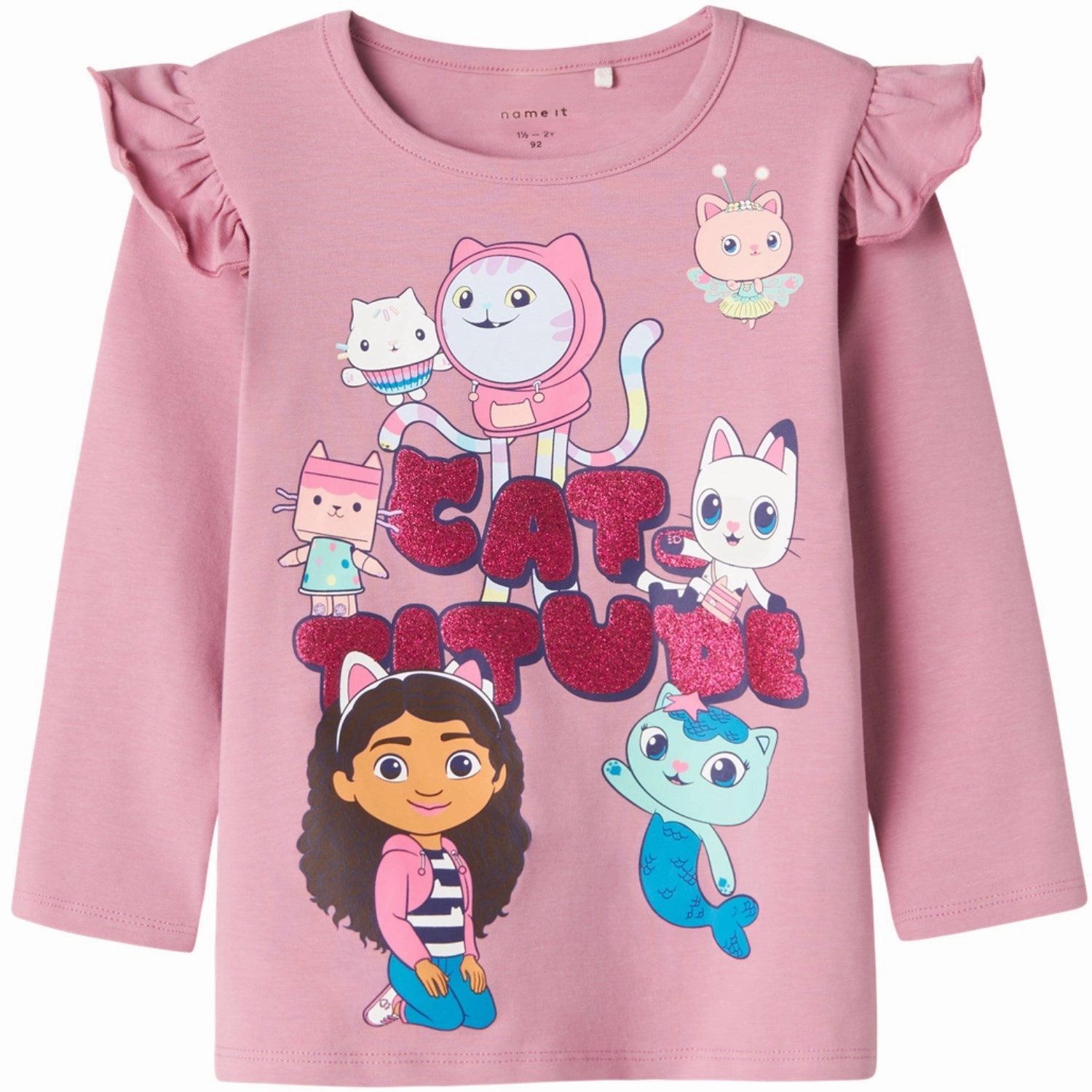 Name It Mauve Orchid Sabina Gabby Blouse Eco-Friendly Choice Chic Design