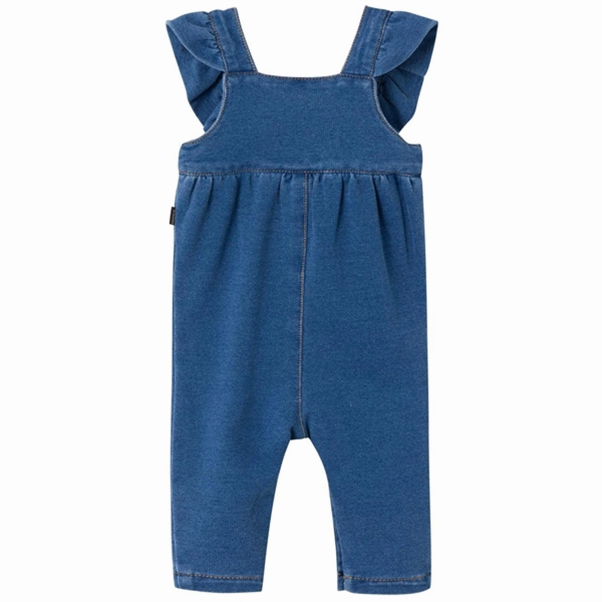 Name it Medium Blue Denim Hanna Sweat Denim Overall Loose Picnic Work Guest