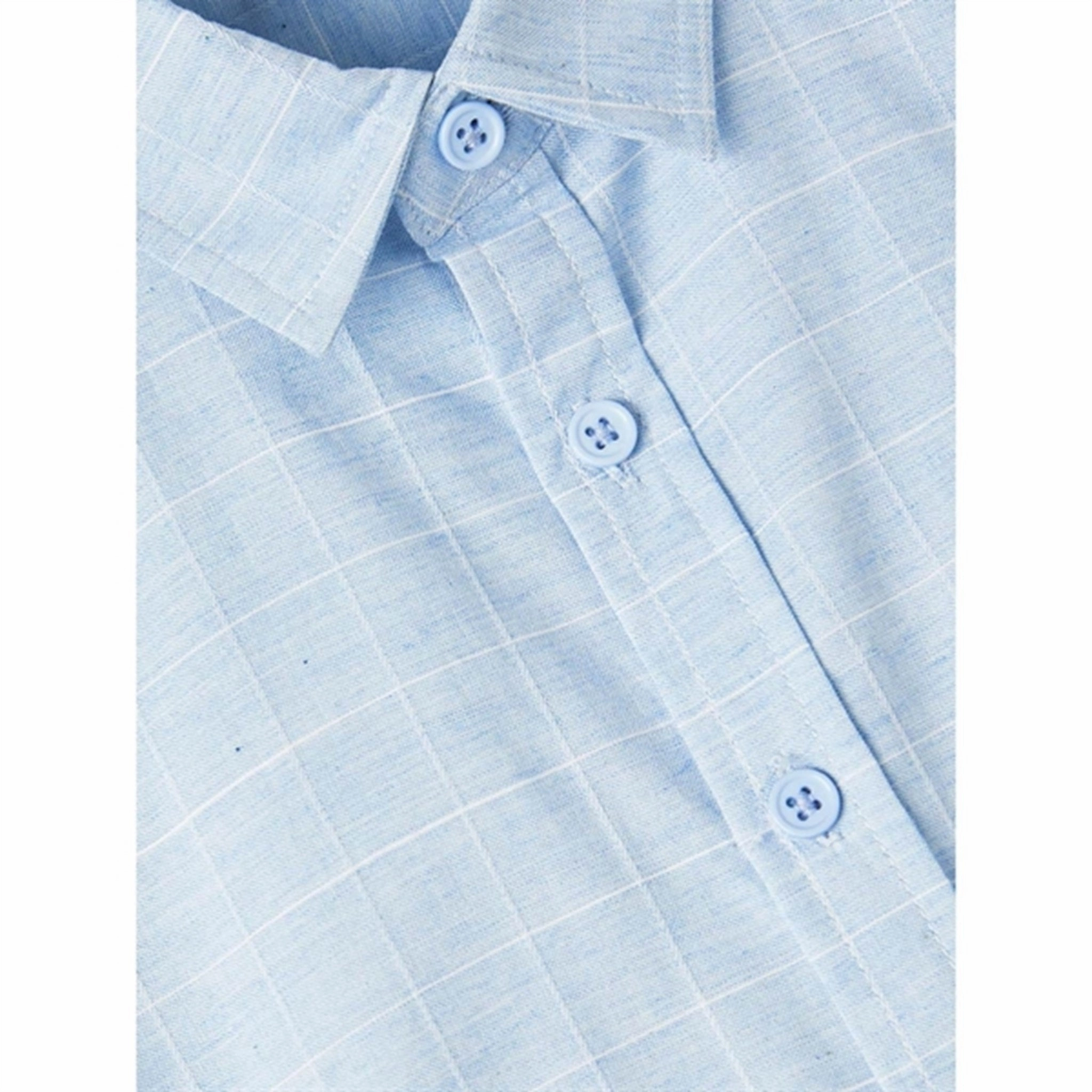 Retro Vibe Odor Control Technology Name it Medium Blue Denim Huholle Shirt