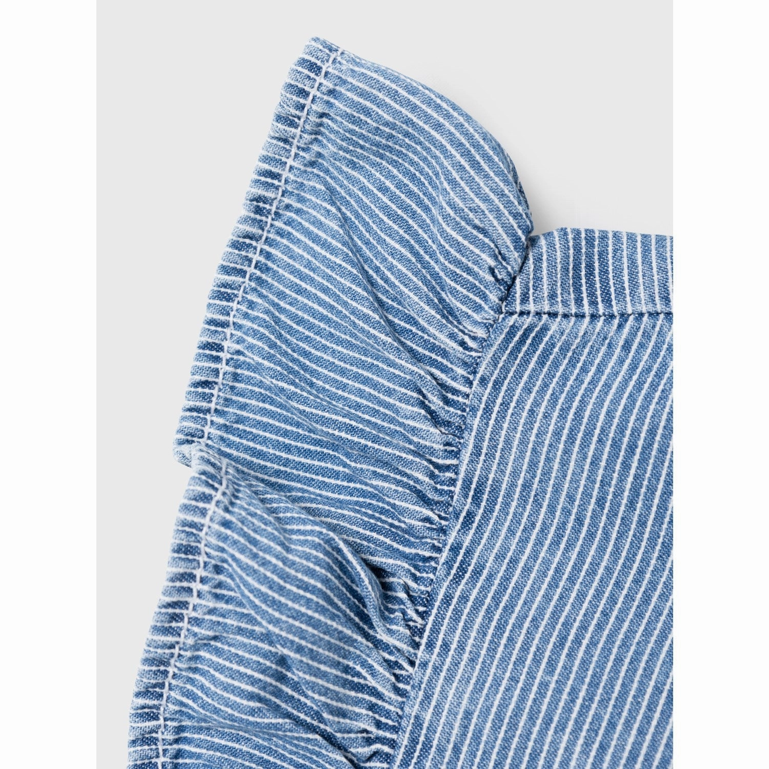 Name It Medium Blue Denim Lise Denim Dress Clean Outline Effortless Pair