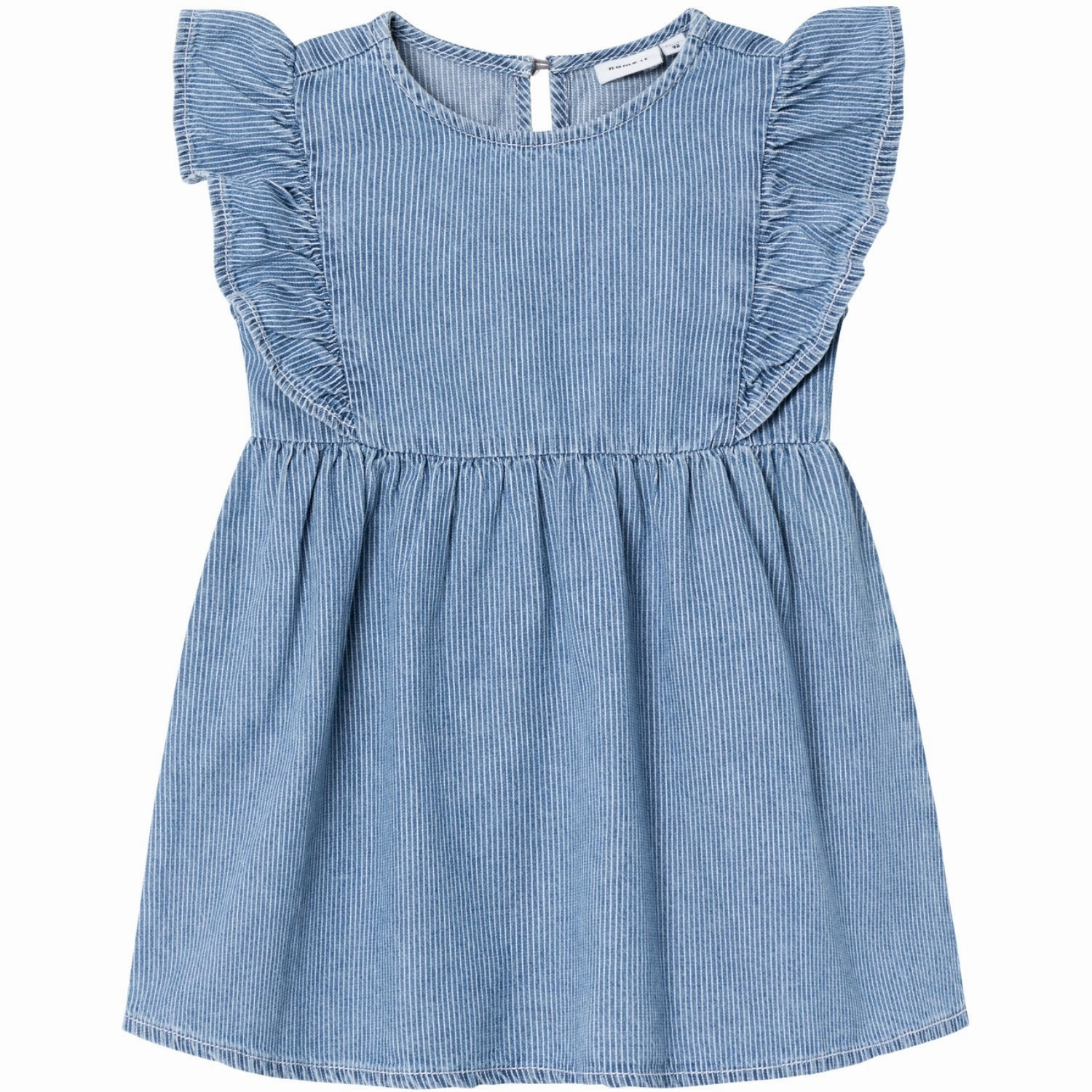 Minimal Touch Name It Medium Blue Denim Lise Denim Dress