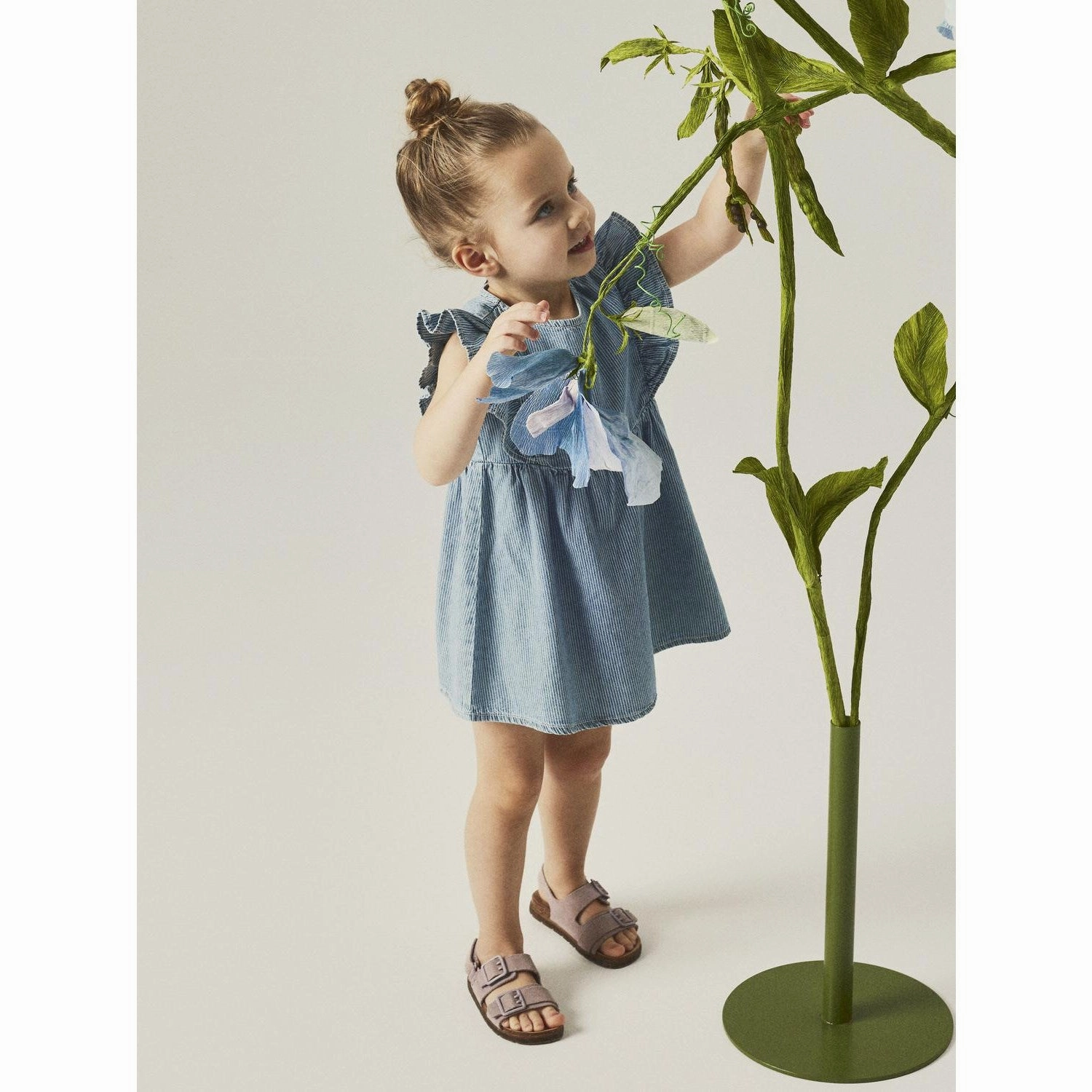 Soft Touch Cozy Vibe Name It Medium Blue Denim Lise Denim Dress