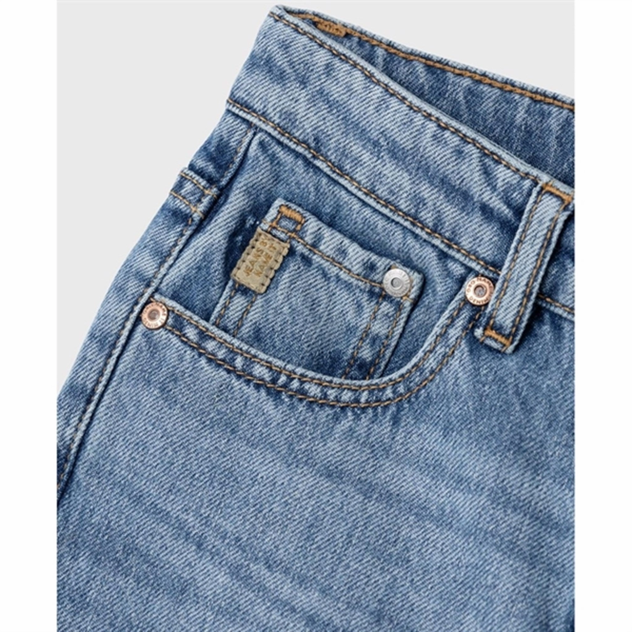 Name it Medium Blue Denim Ryan Straight Jeans Noos Date Night Summer Vibes