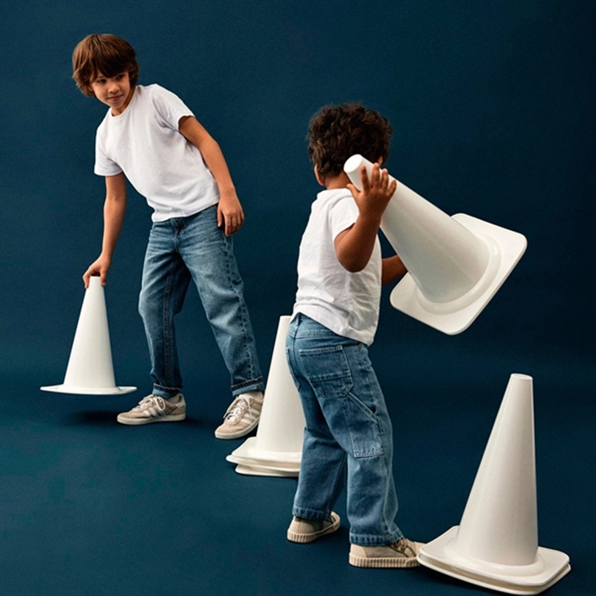 Name it Medium Blue Denim Ryan Straight Jeans Noos Bold Look Parent Style Sustainable Beach Day