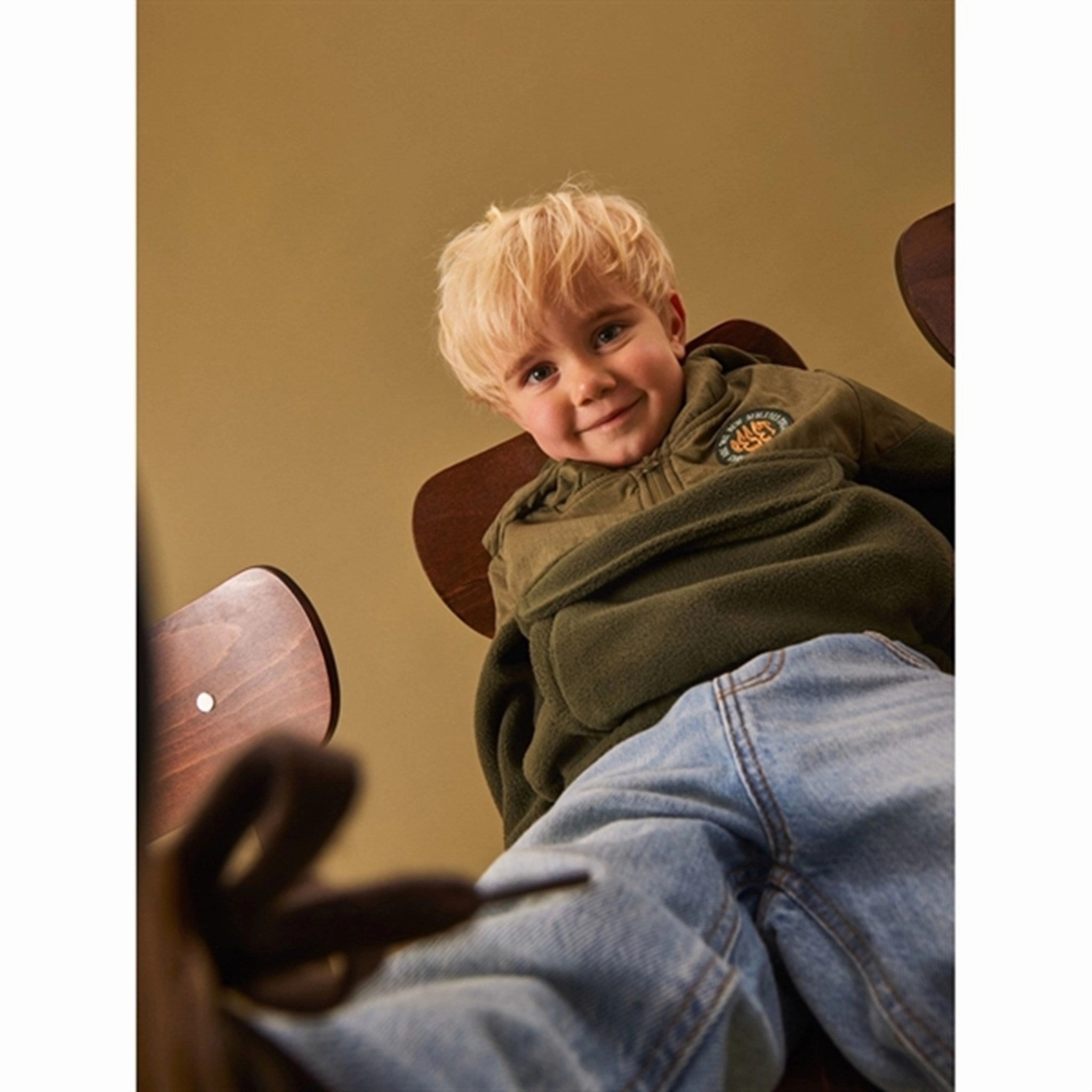 Cool Texture Faded Wash Name it Medium Blue Denim Sidney Tapered Jeans