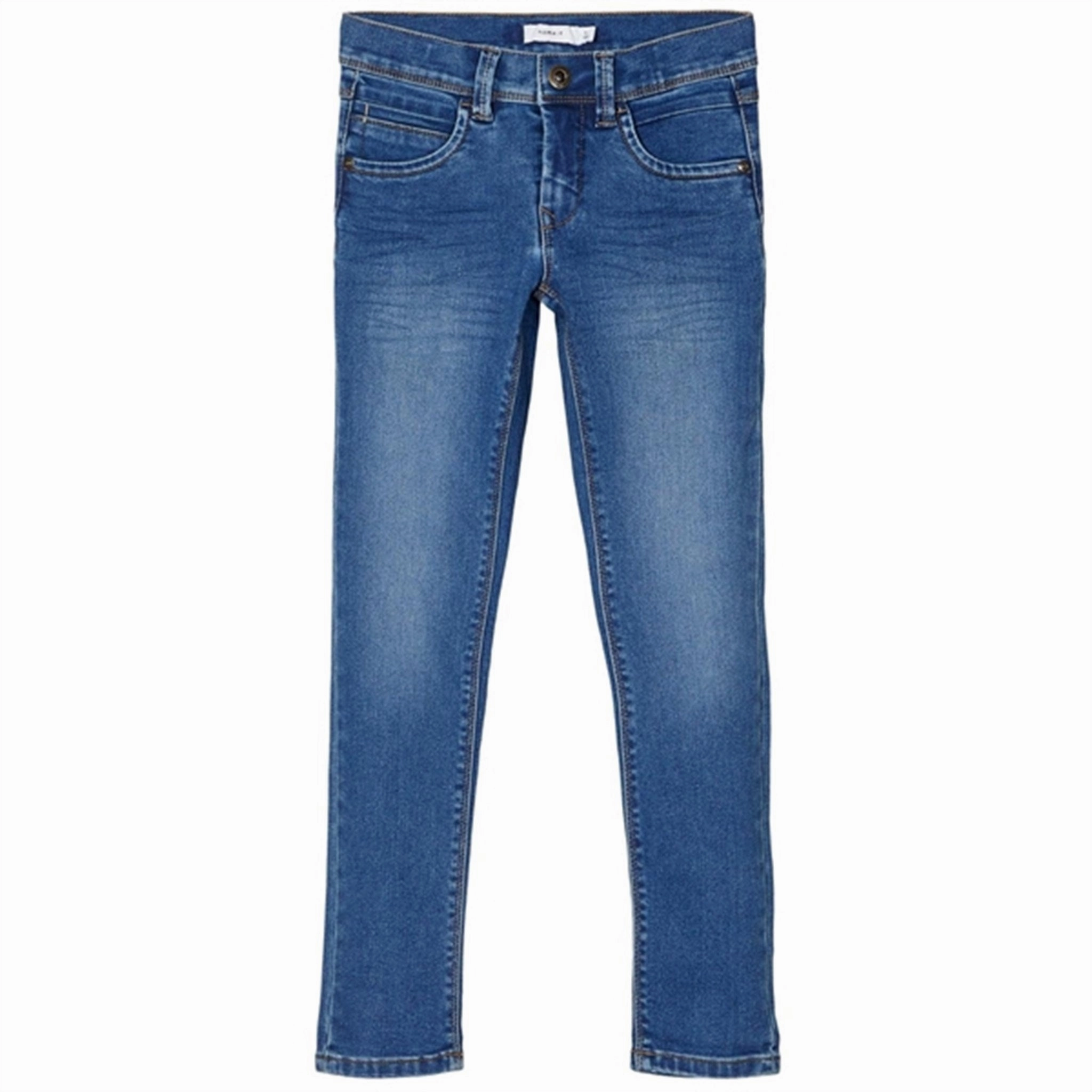 Name it Medium Blue Denim Silas Slim Jeans Noos Any Occasion Work Friendly