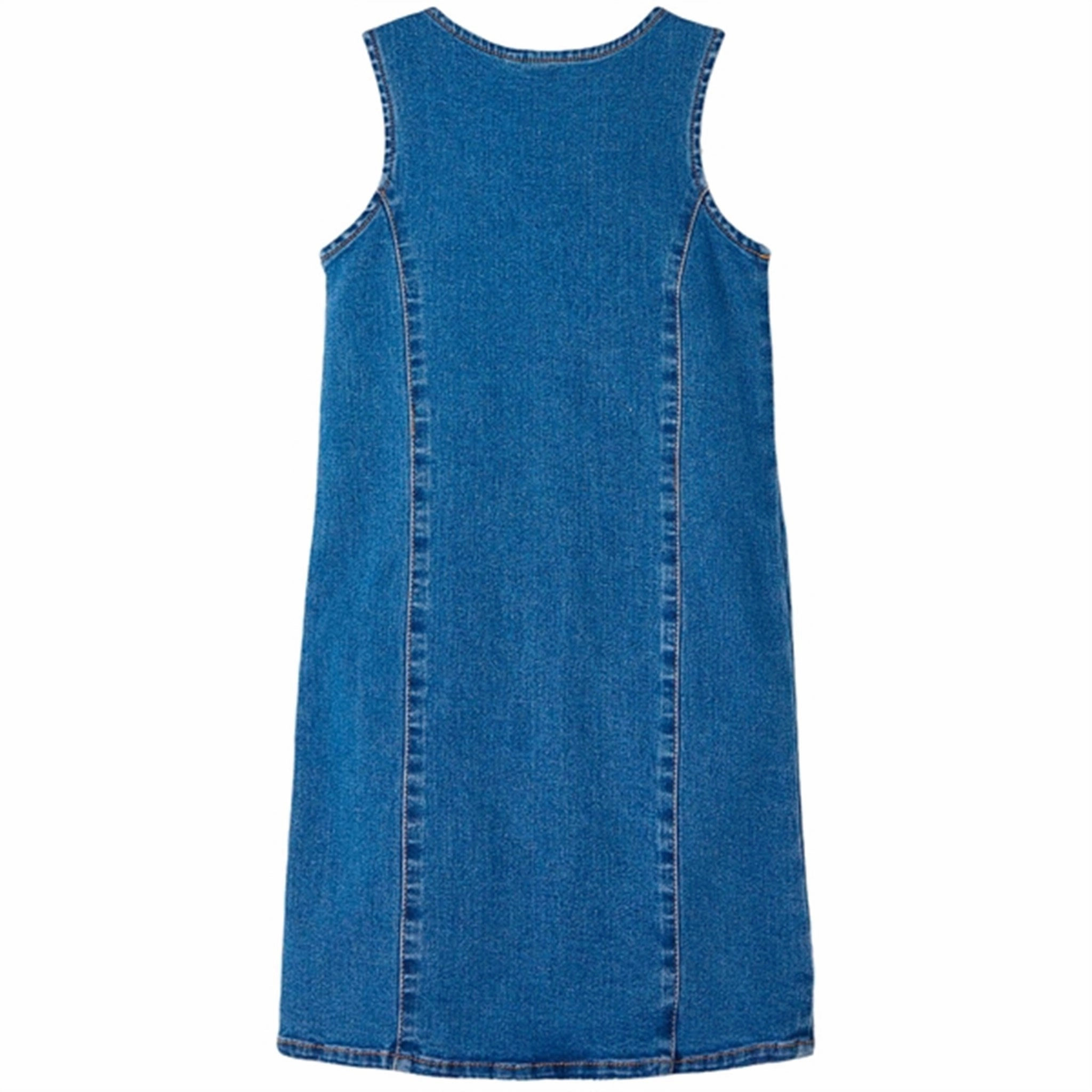 Name it Medium Blue Denim Tonja Denim Dress Minimal Detail Timeless Style