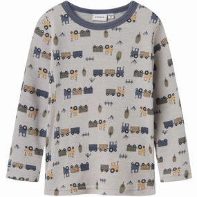 Autumn Look Name It Micro Chip Tractor Nmmwillit Wool Ls Top