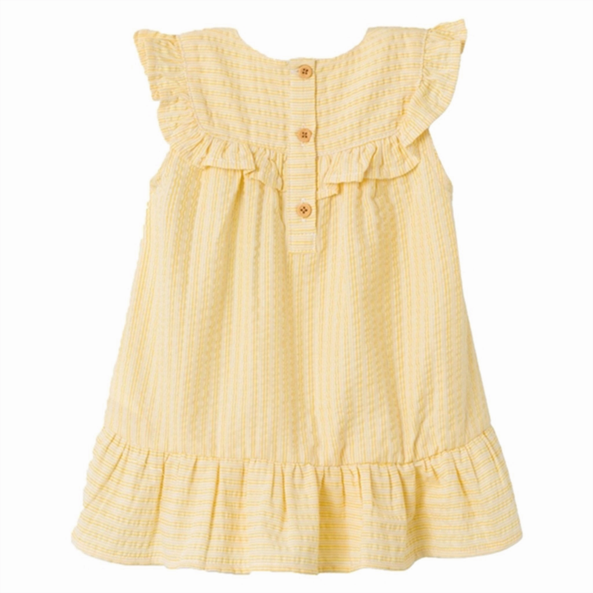 City Essential Name it Misted Yellow Ferille Dress