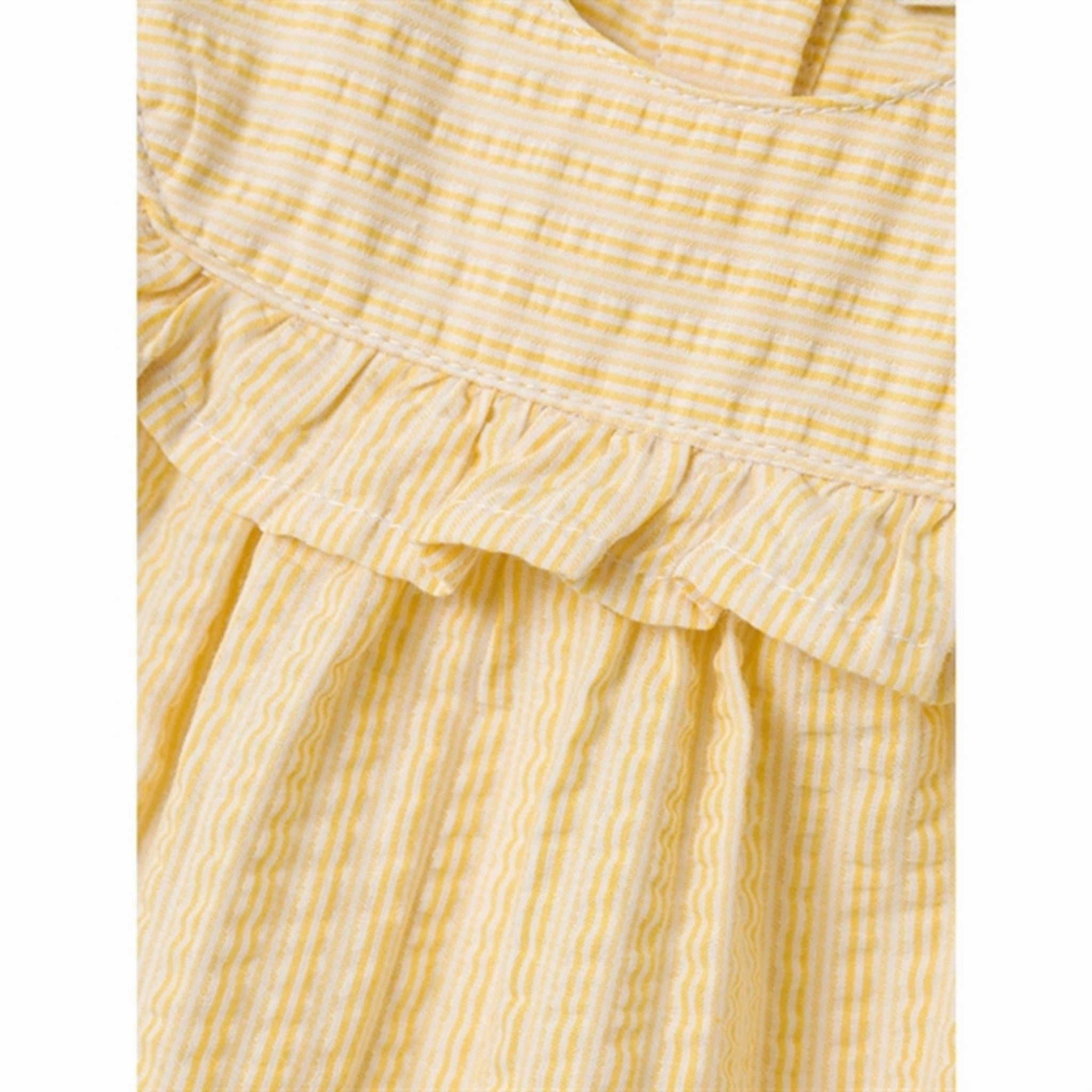 Name it Misted Yellow Ferille Dress Pure Piece