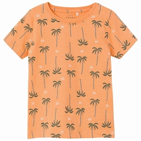 ReinforcedNeckline Name it Mock Orange Varga T-Shirt