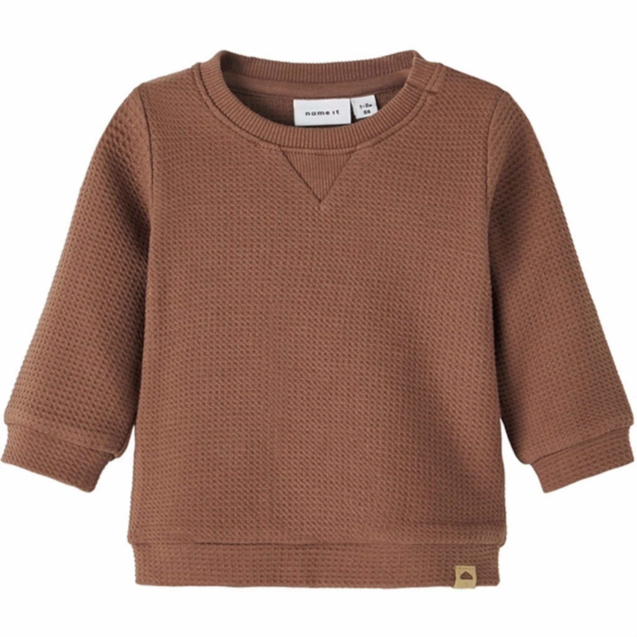 Sophisticated Look V-Neck Name it Mustang Sopus Waffel Blouse