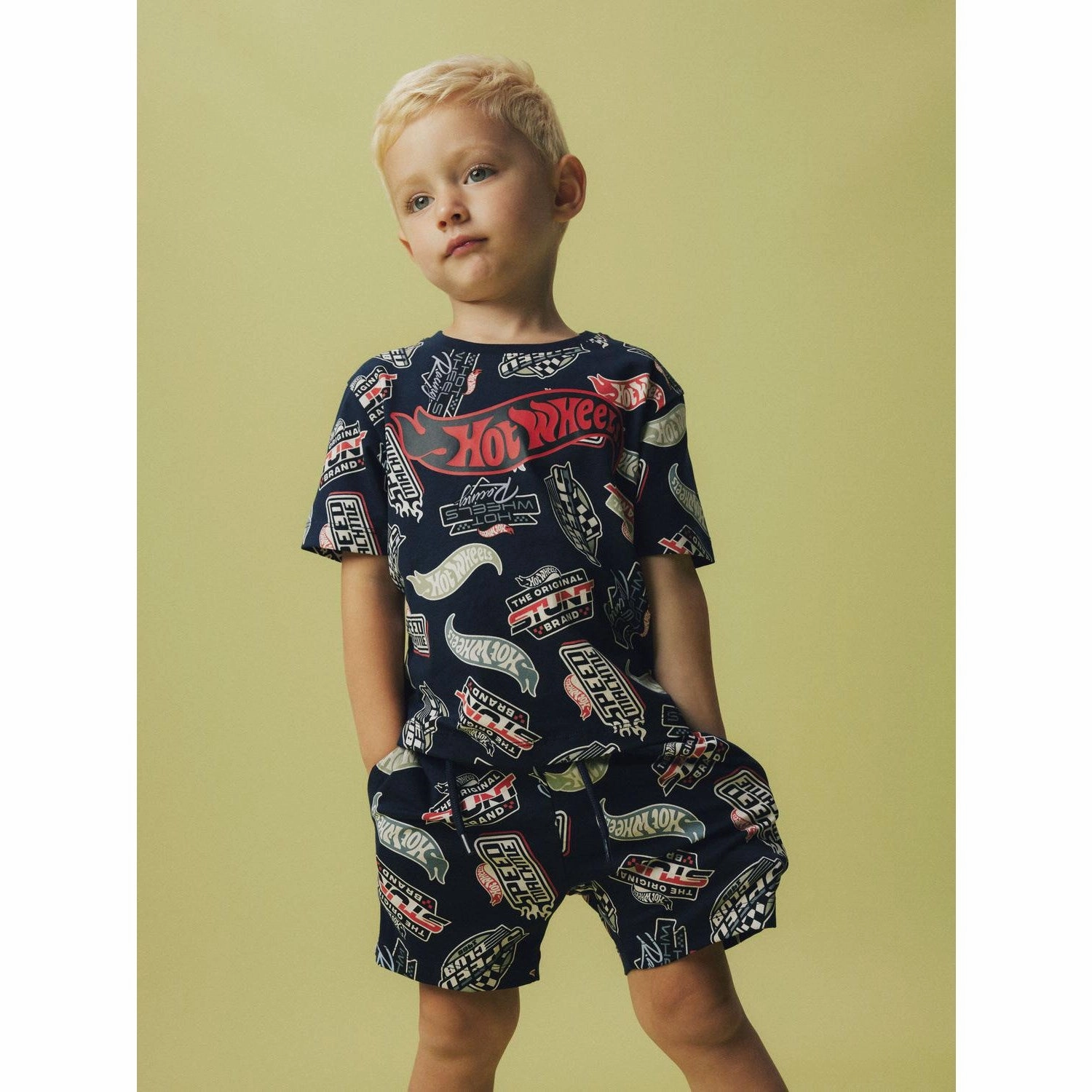 Name It Navy Blazer Ary Hot Wheels Regular T-Shirt Perfect Wear