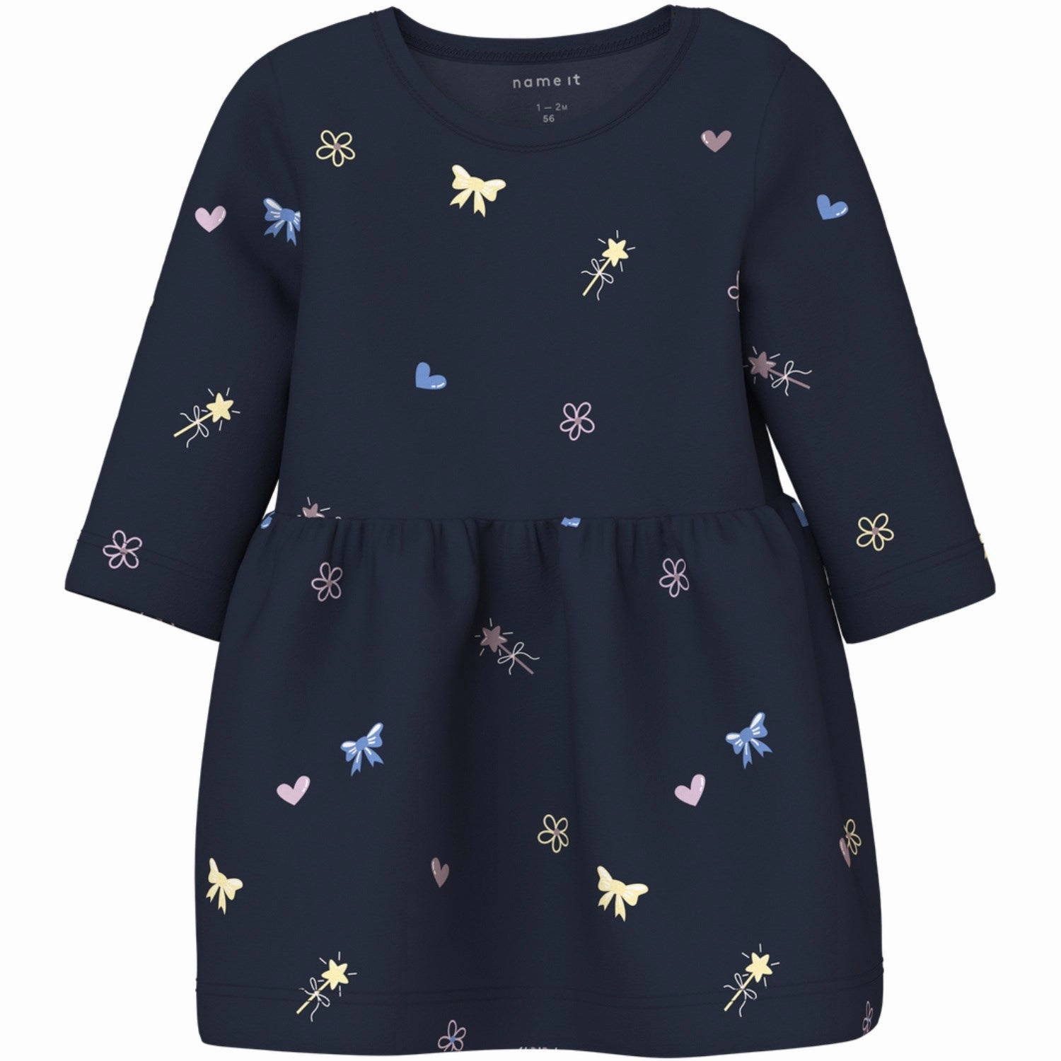 Name It Navy Blazer Bow And Hearts Vandora Dress Light As Air Modern Flow