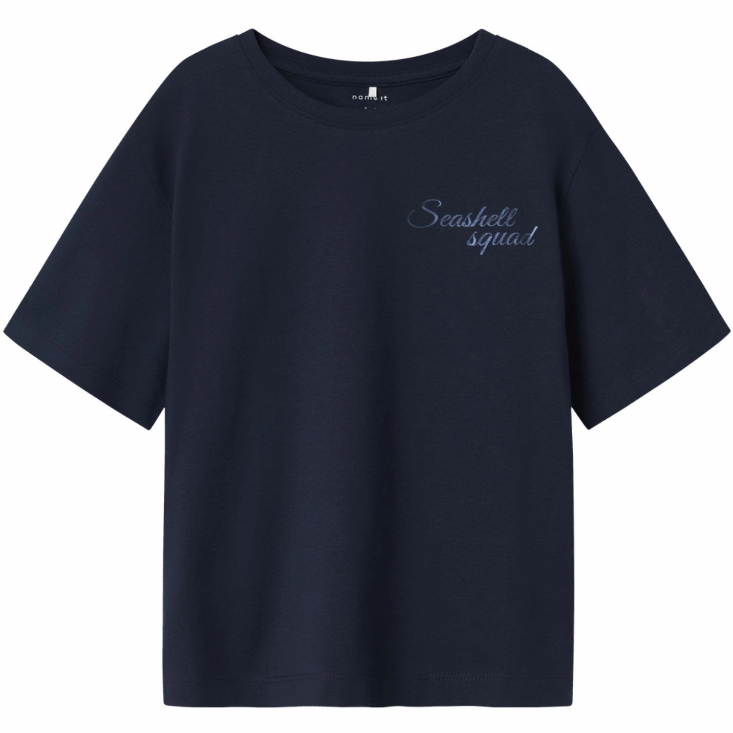 Name It Navy Blazer Flutti Regular T-Shirt Midweight Knit