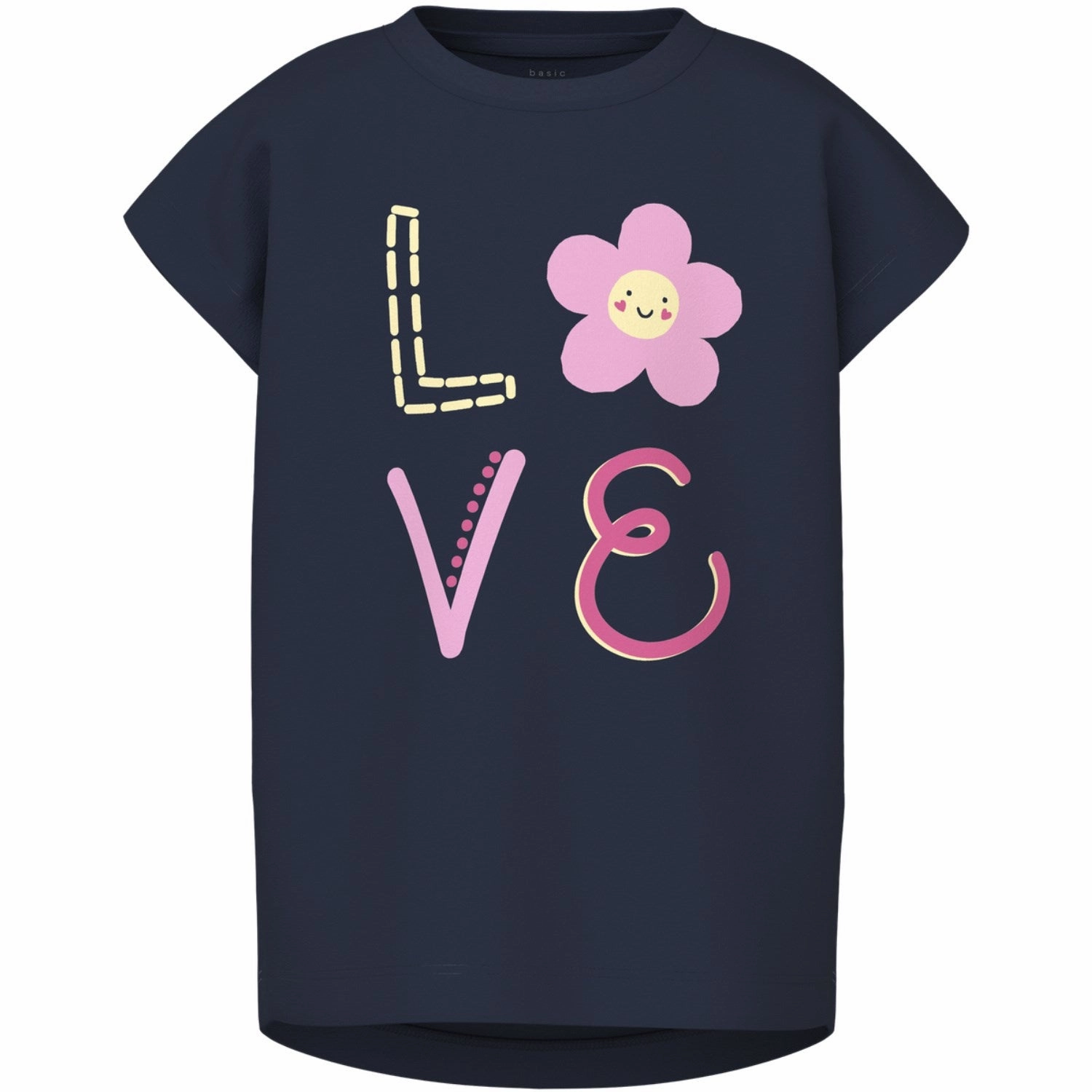 Name It Navy Blazer Love Violet T-Shirt Simple Comfort Wear men's clothing