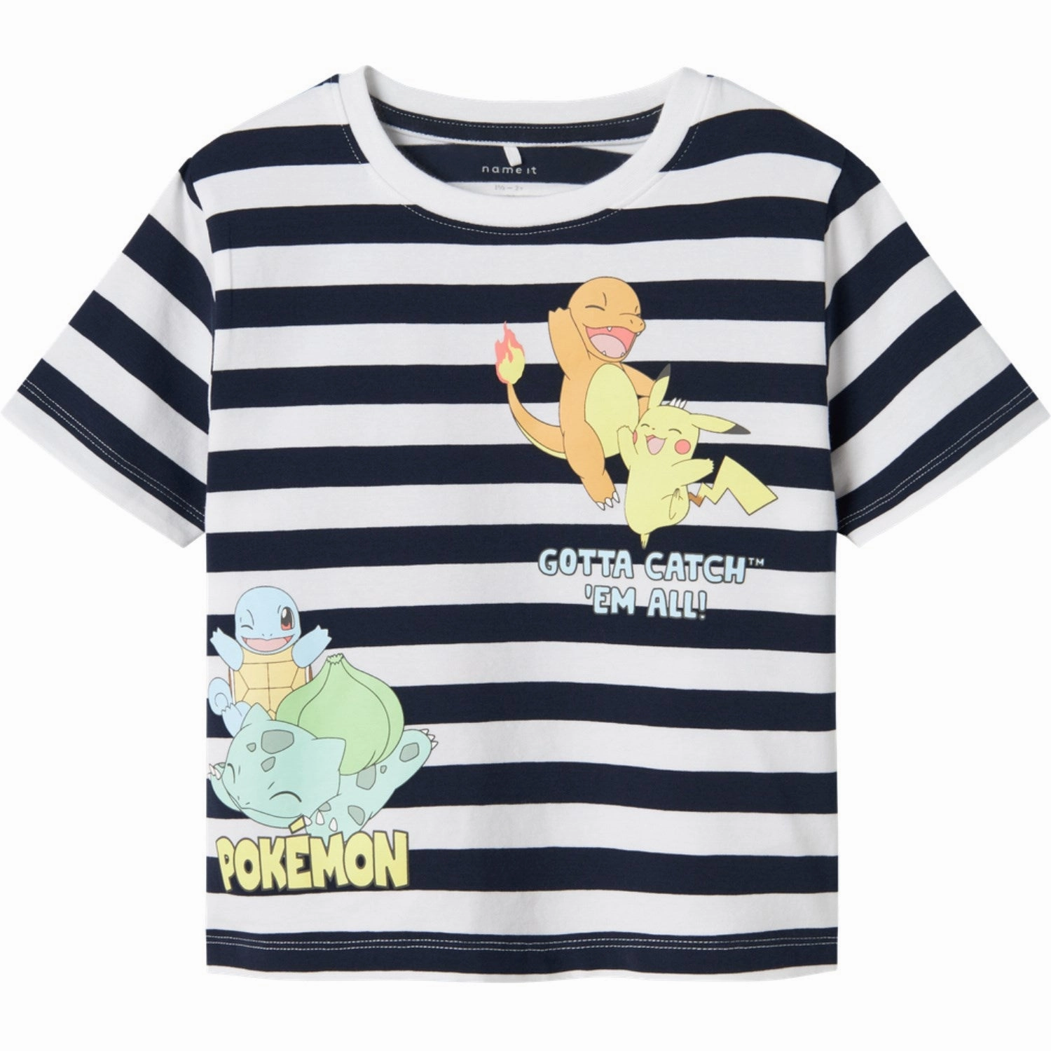 Active Style Trend Name It Navy Blazer Malik Pokemon Regular T-Shirt