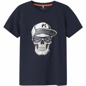 Name It Navy Blazer Nkmlorne Ss Top NonIrritatingTags