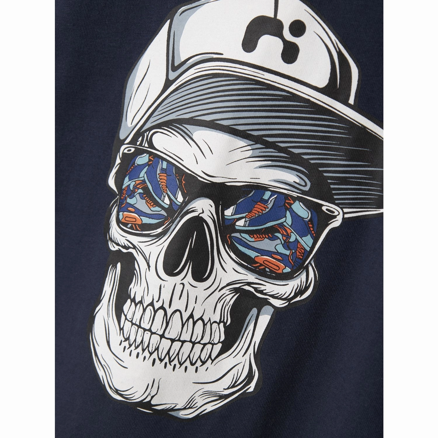 Round neck simplicity Name It Navy Blazer Nkmlorne Ss Top