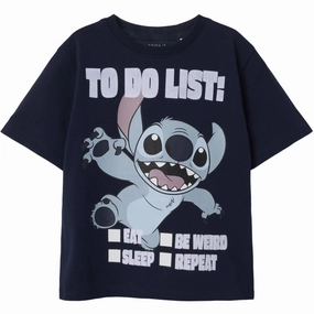 Chic Smart Lightweight Feel Name It Navy Blazer Nmmjudd Stitch Nreg Ss Top Wdi