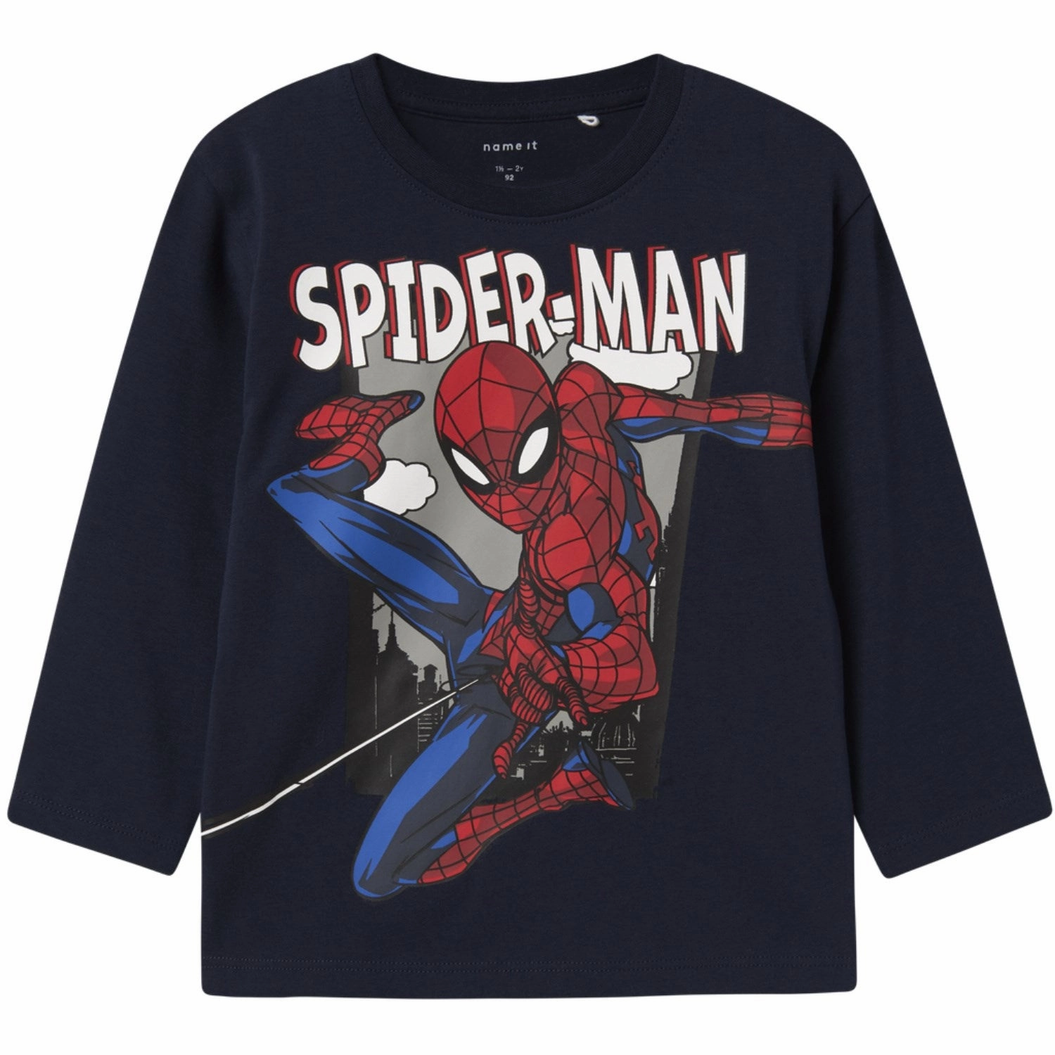 Comfortable Wear Name It Navy Blazer Nmmjuice Spider Nreg Ls Top Noos Mar