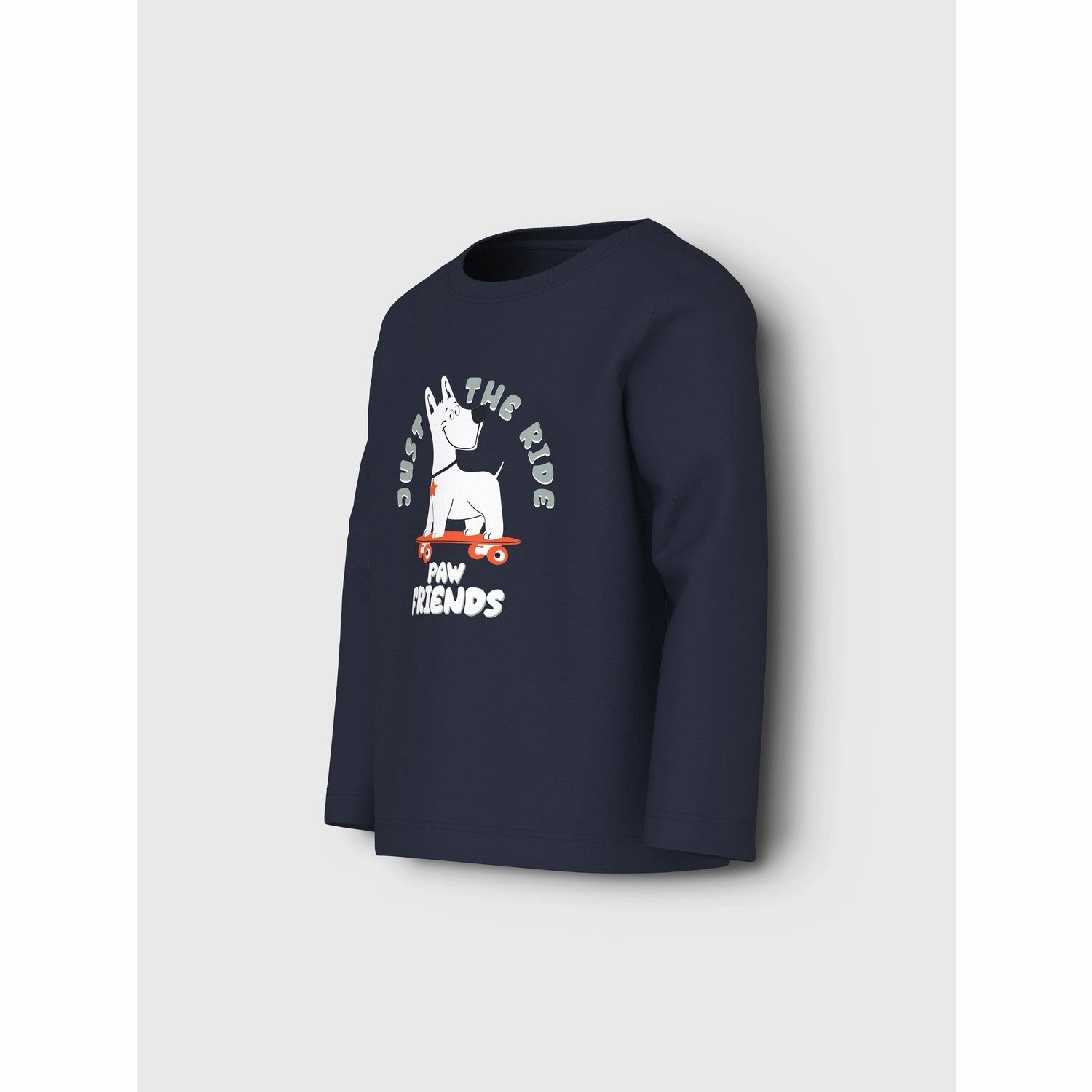 Fashion-Forward Name It Navy Blazer Skate Dog Nmmvux Ls Top