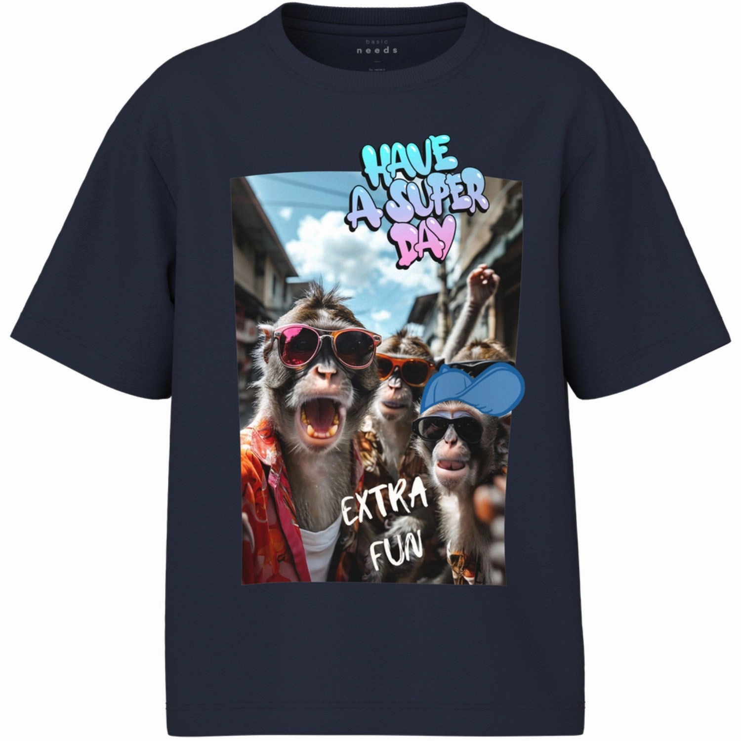 TearResistant Fabric Name It Navy Blazer Super Day Nkmvoto Ss Nreg Top