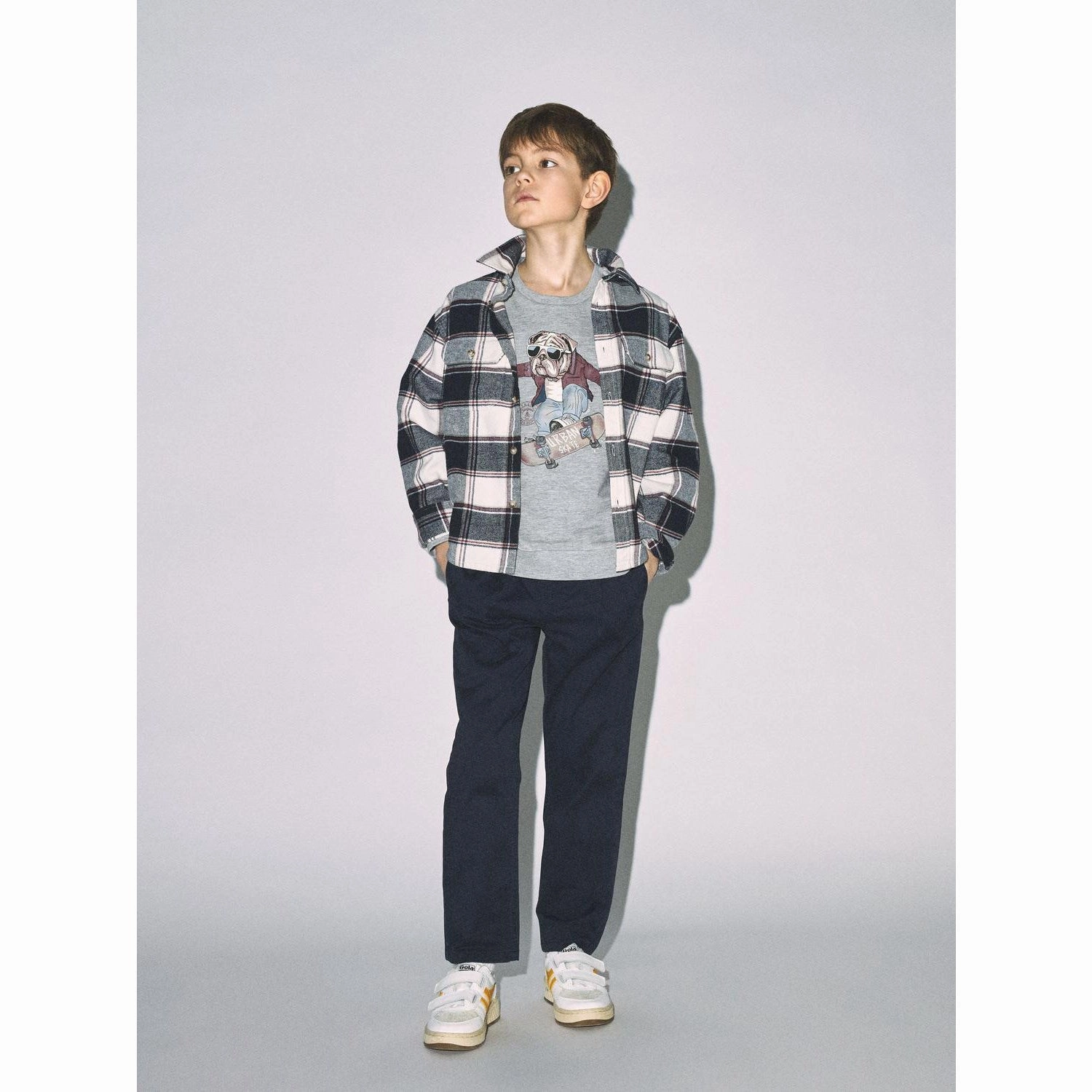 Name It Navy Blazer Tamol Oversize Shirt Hypoallergenic Lining