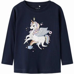 Solid Color Name It Navy Blazer Tillie Blouse