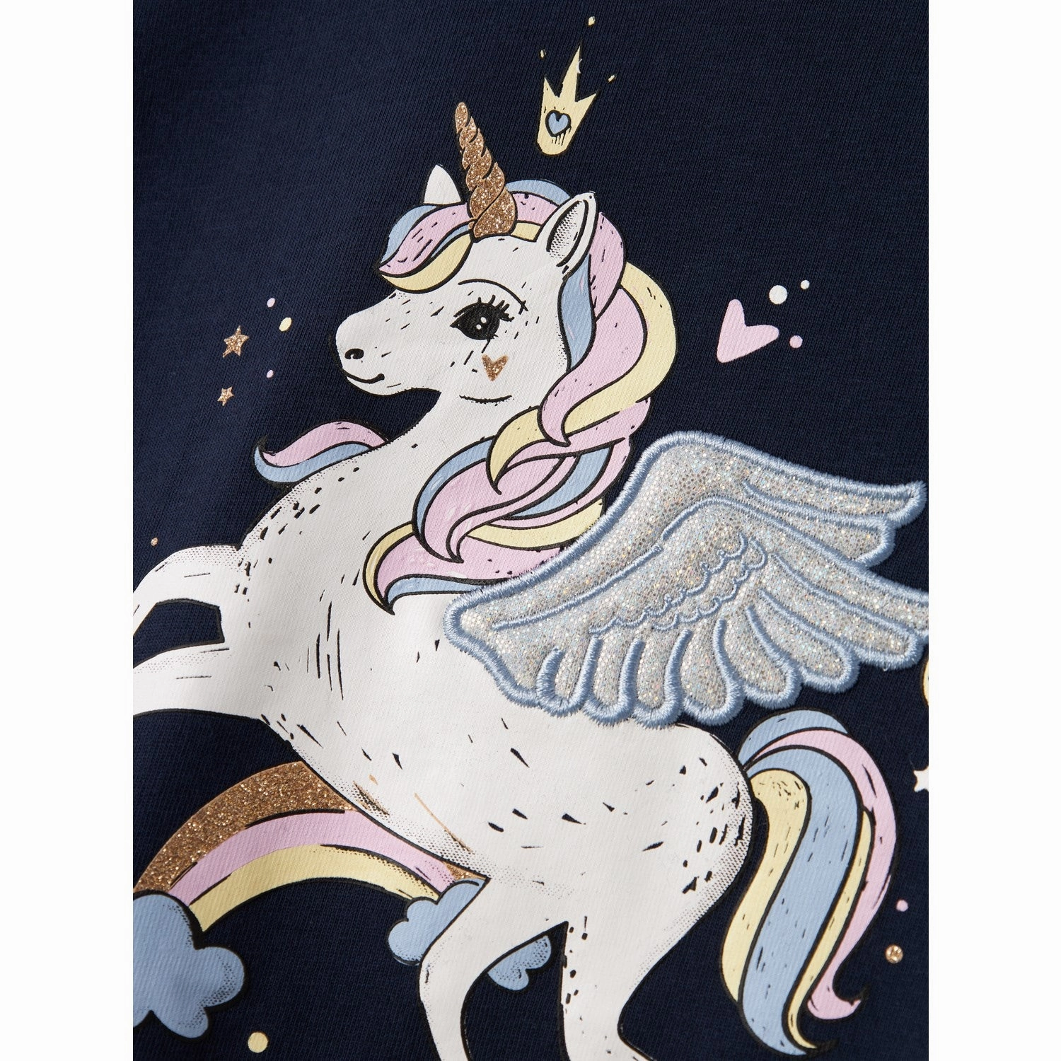 Striped Design Name It Navy Blazer Tillie Blouse