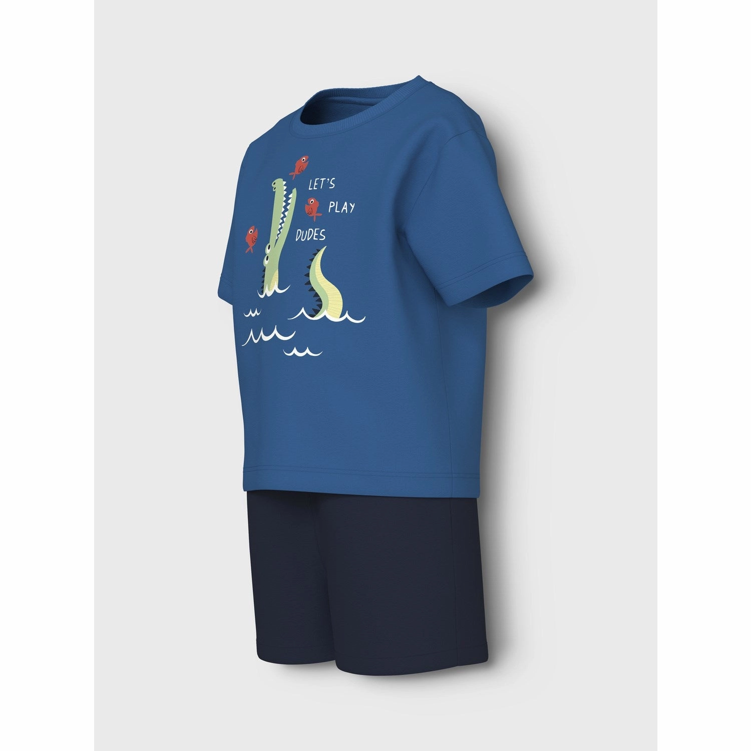 Name It Navy Blazer Vigor Regular Shorts Set Modern Aesthetic