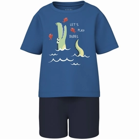 Name It Navy Blazer Vigor Regular Shorts Set Eco - friendly