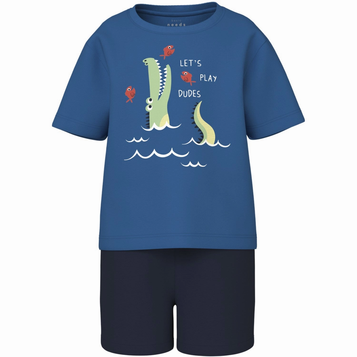 Name It Navy Blazer Vigor Regular Shorts Set Eco - friendly