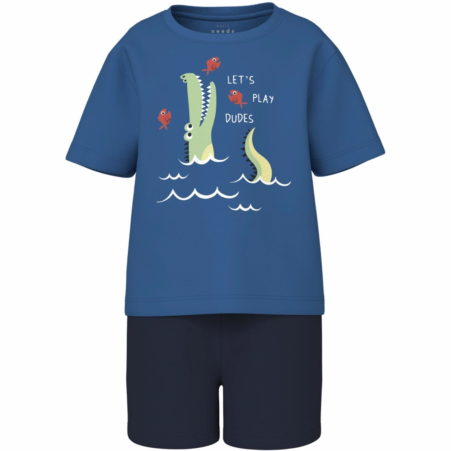 Compression Support Layer Name It Navy Blazer Vigor Regular Shorts Set