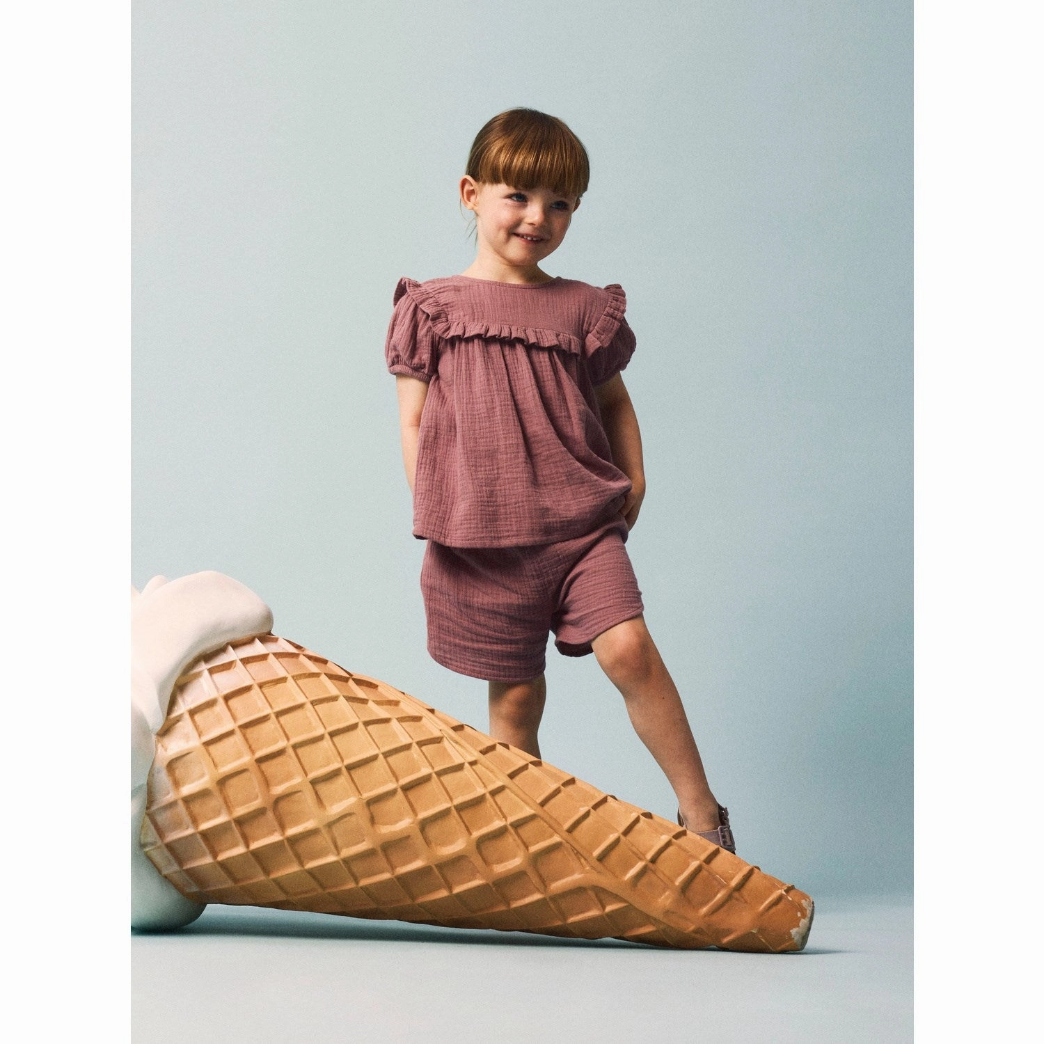 Name It Nostalgia Rose Hussi Blouse Vintage Wash Button Down Design