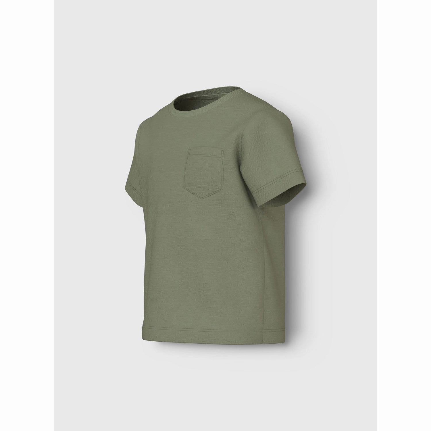 Buttery Soft Fabric Name It Oil Green Vebbe T-Shirt