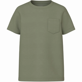 Perfect Layering Name It Oil Green Vebbe T-Shirt