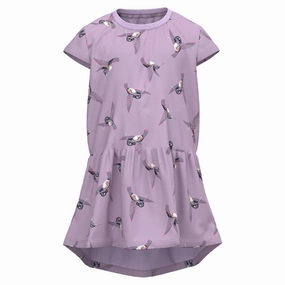 Name it Orchid Bloom Birds Vigga Dress Daily Casual Open Design