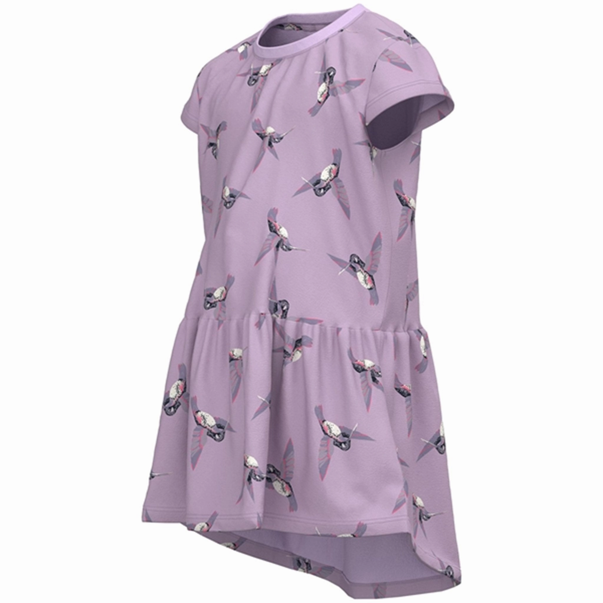 Name it Orchid Bloom Birds Vigga Dress Joy Glow Gender Inclusive