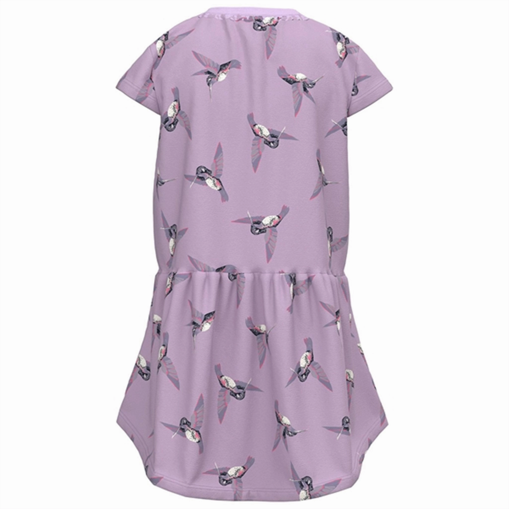 Smooth Look Light Blend Name it Orchid Bloom Birds Vigga Dress